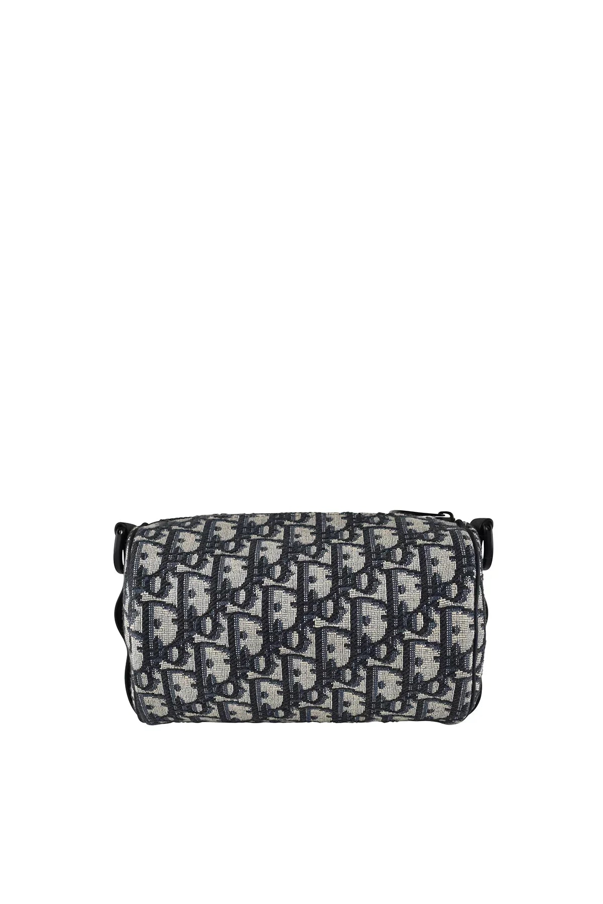 Christian Dior Roller Messenger Bag Oblique Canvas Black Canvas Shoulder Bag Bag ()