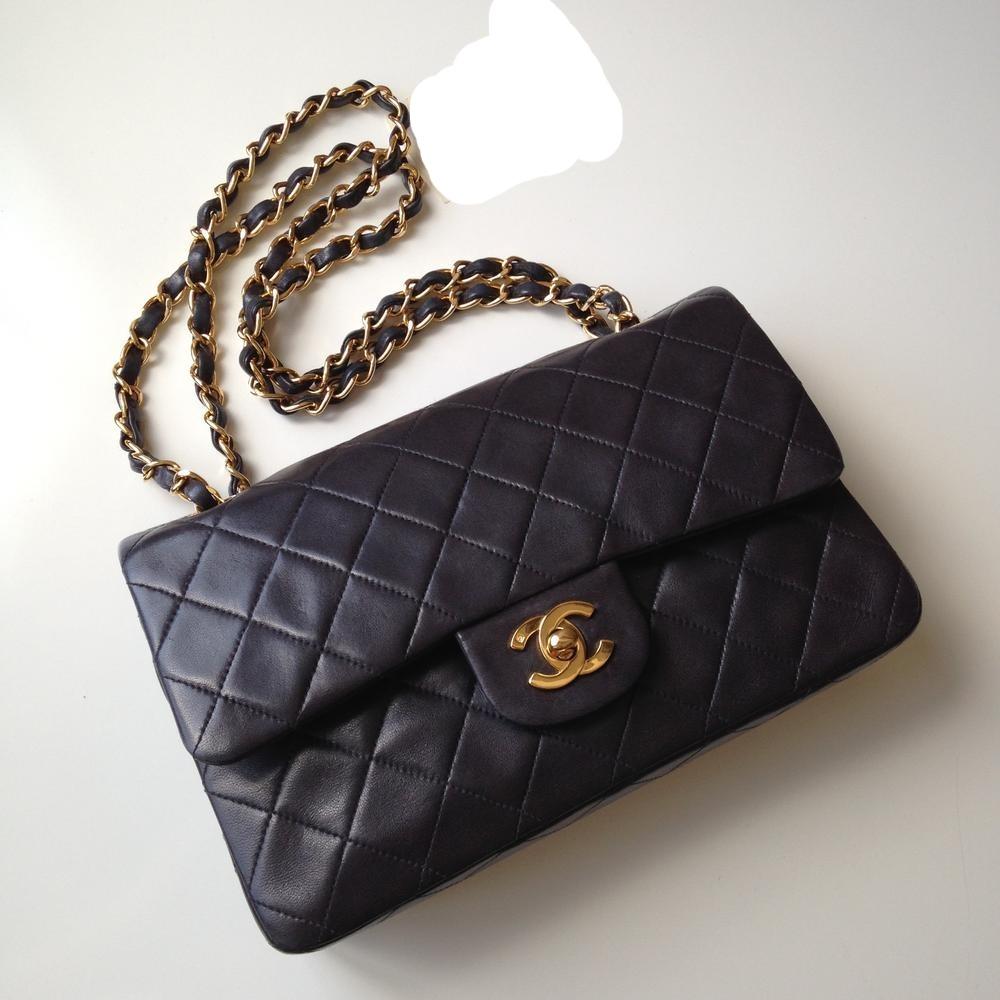 Chanel Classic Small Flap Bag Blue