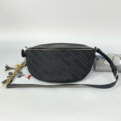 Balenciaga bumbag black 25cm*17cm XJ11378