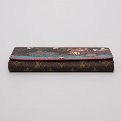 Louis Vuitton Hibiscus Monogram Evasion Sarah Wallet