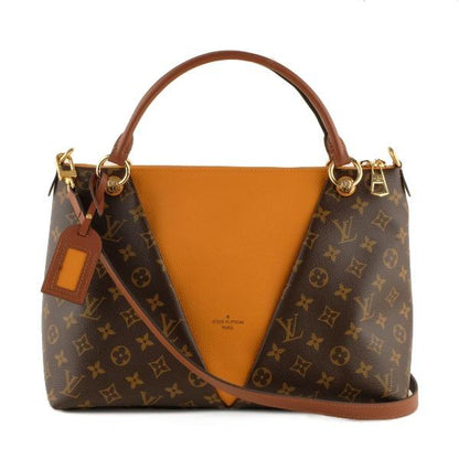 Louis Vuitton V Tote MM Monogram Safran