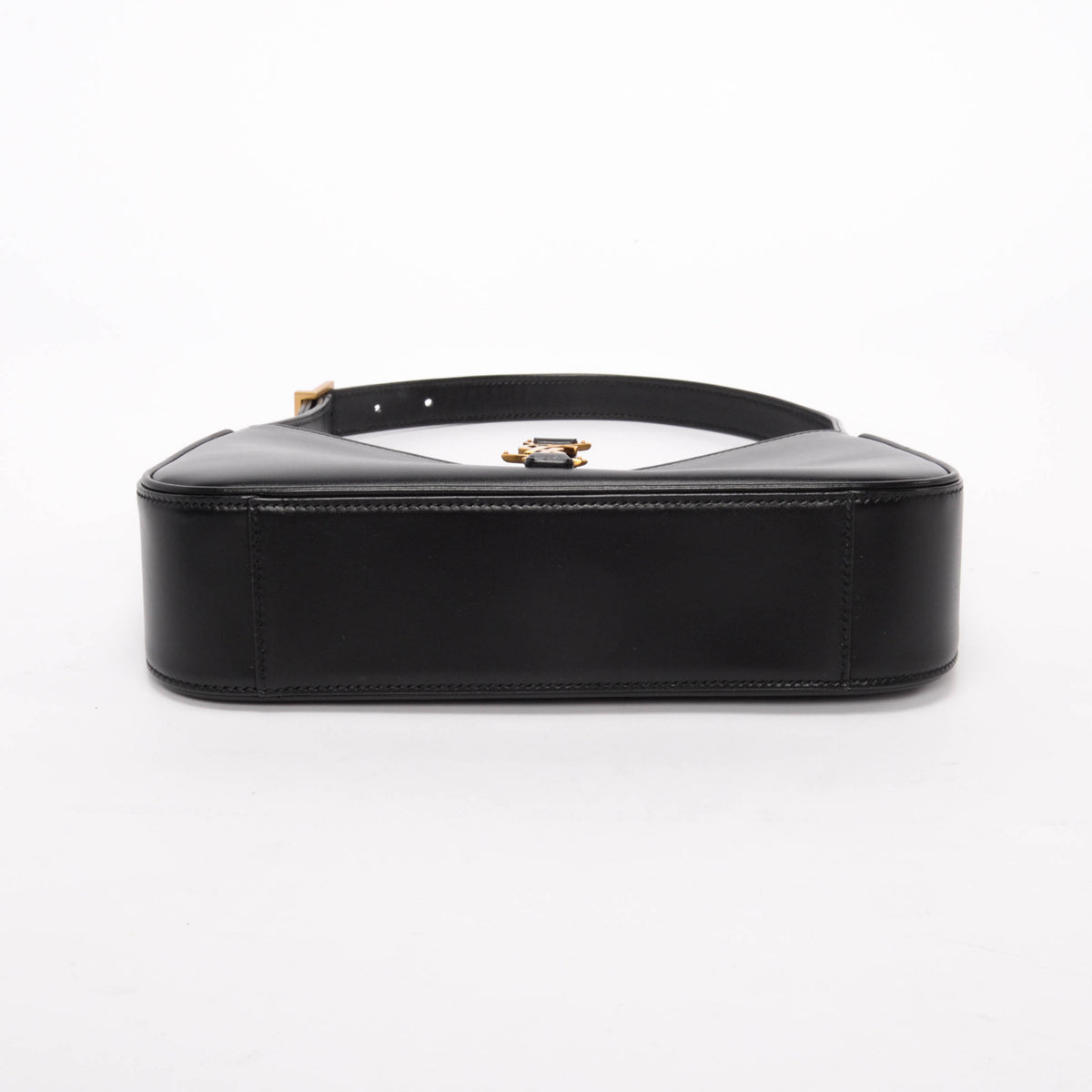 Saint Laurent Black Calfskin Le 5 A 7 Shoulder Bag