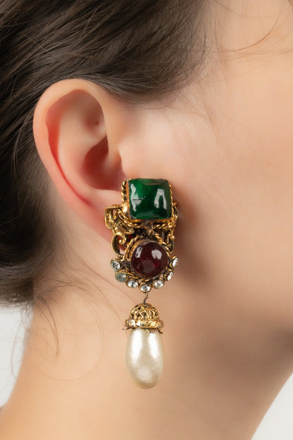 Boucles d'oreilles Chanel 1983