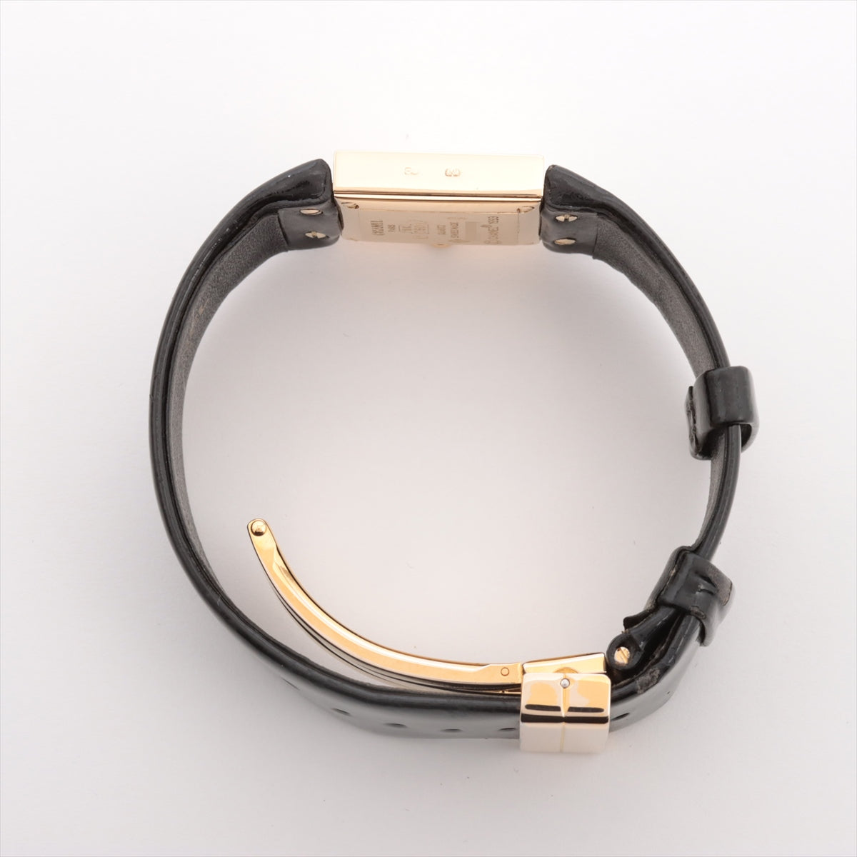 Chanel Matrasse YG  Leather QZ Black  Buckle GP Ever