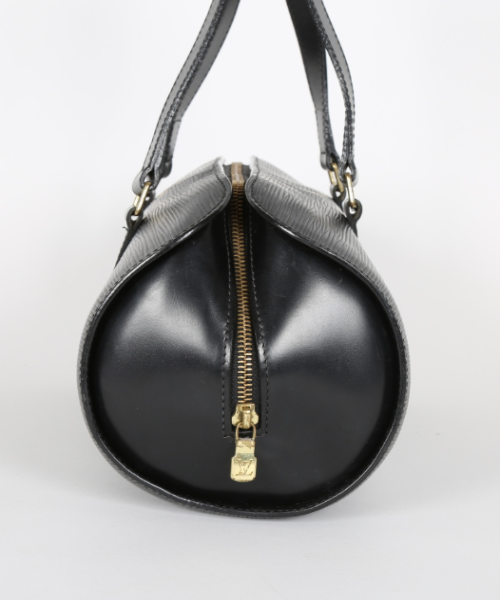 Louis Vuitton Soufflot Bag Black Epi Leather Noir