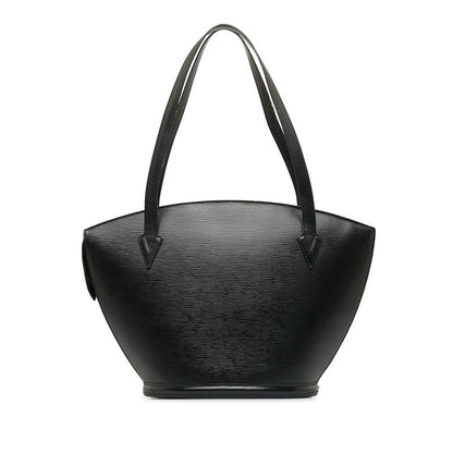 Louis Vuitton Epic Sanjack Shopping Handbag M52262 Noir Black Leather Lady Louis Vuitton