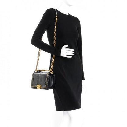 Chanel Medium Boy HandBag Black