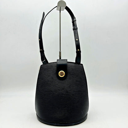 Louis Vuitton Epi Leather Cluny Vintage - Black Bucket Bags, Handbags AF684