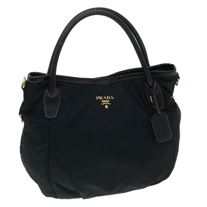 Prada Hand Bag Nylon 2way Black  am3304