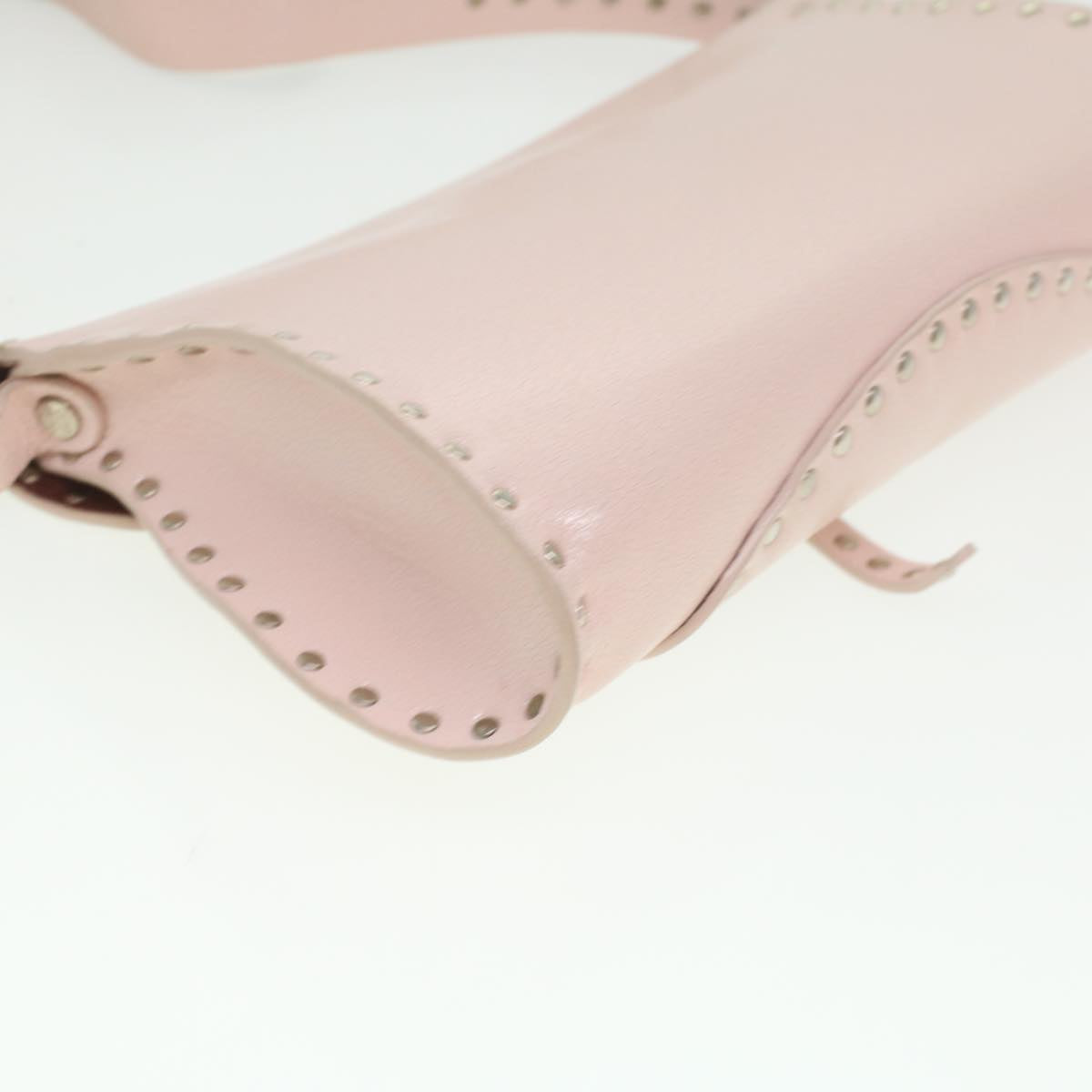Celine Studs Shoulder Bag Leather Pink CE00/23  am3799