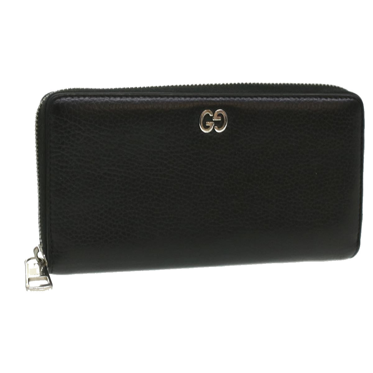 GUCCI Long Wallet Leather Black 473928  am3822