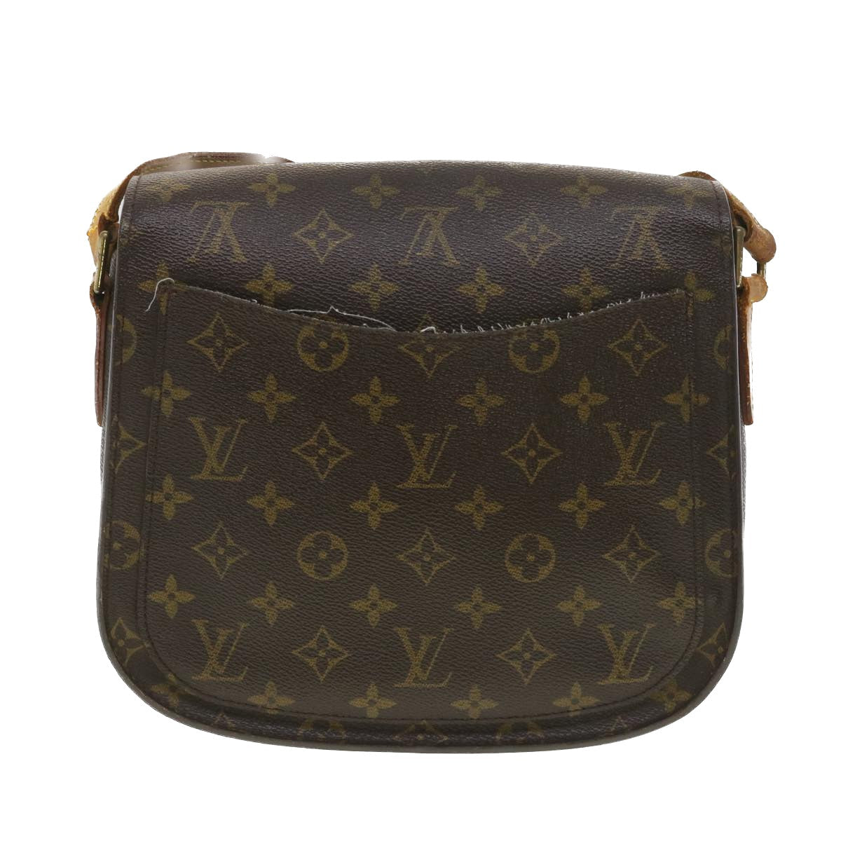LOUIS VUITTON Monogram Saint Cloud GM Shoulder Bag M51242 LV am4035