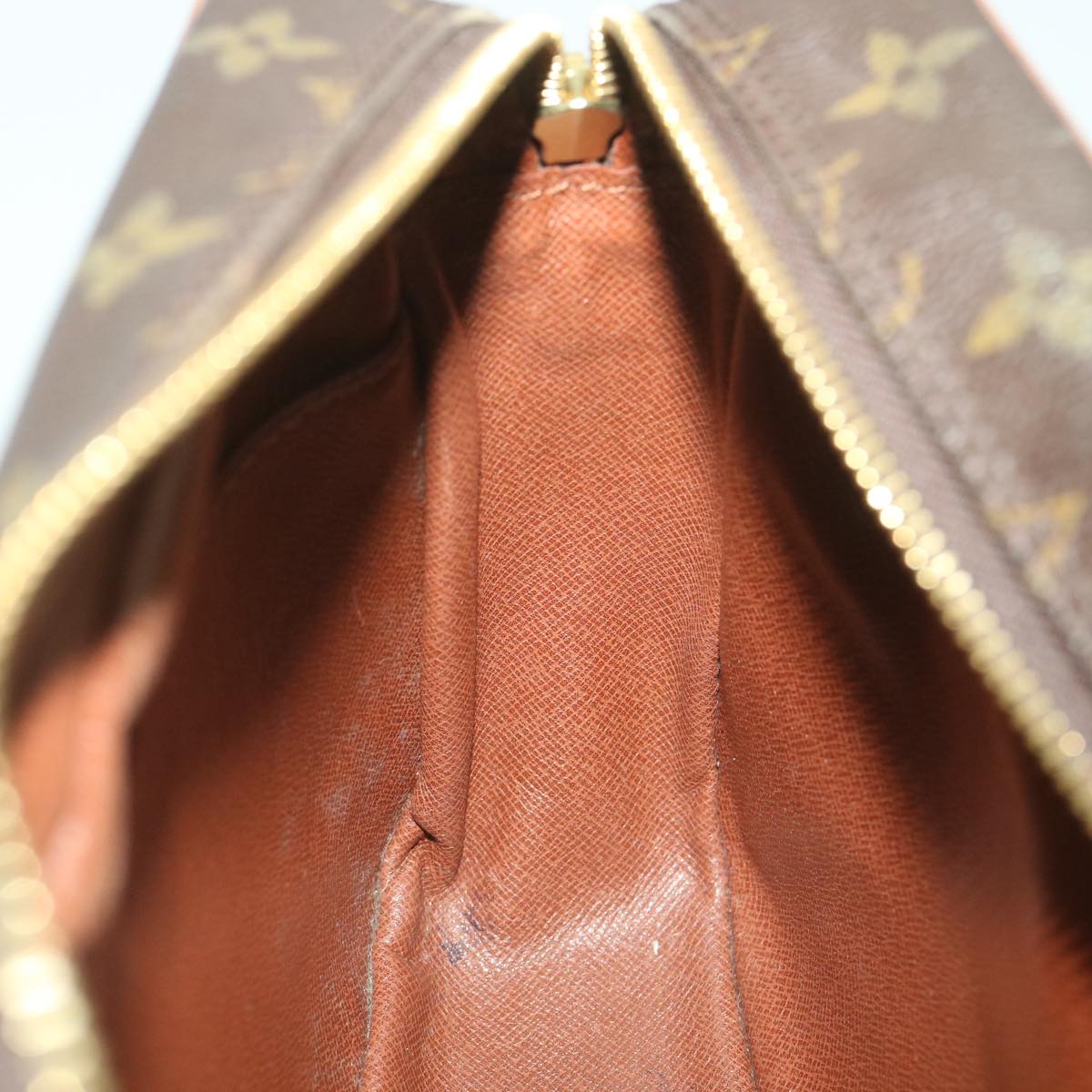 LOUIS VUITTON Monogram Compiegne 28 Clutch Bag M51845 LV am4038