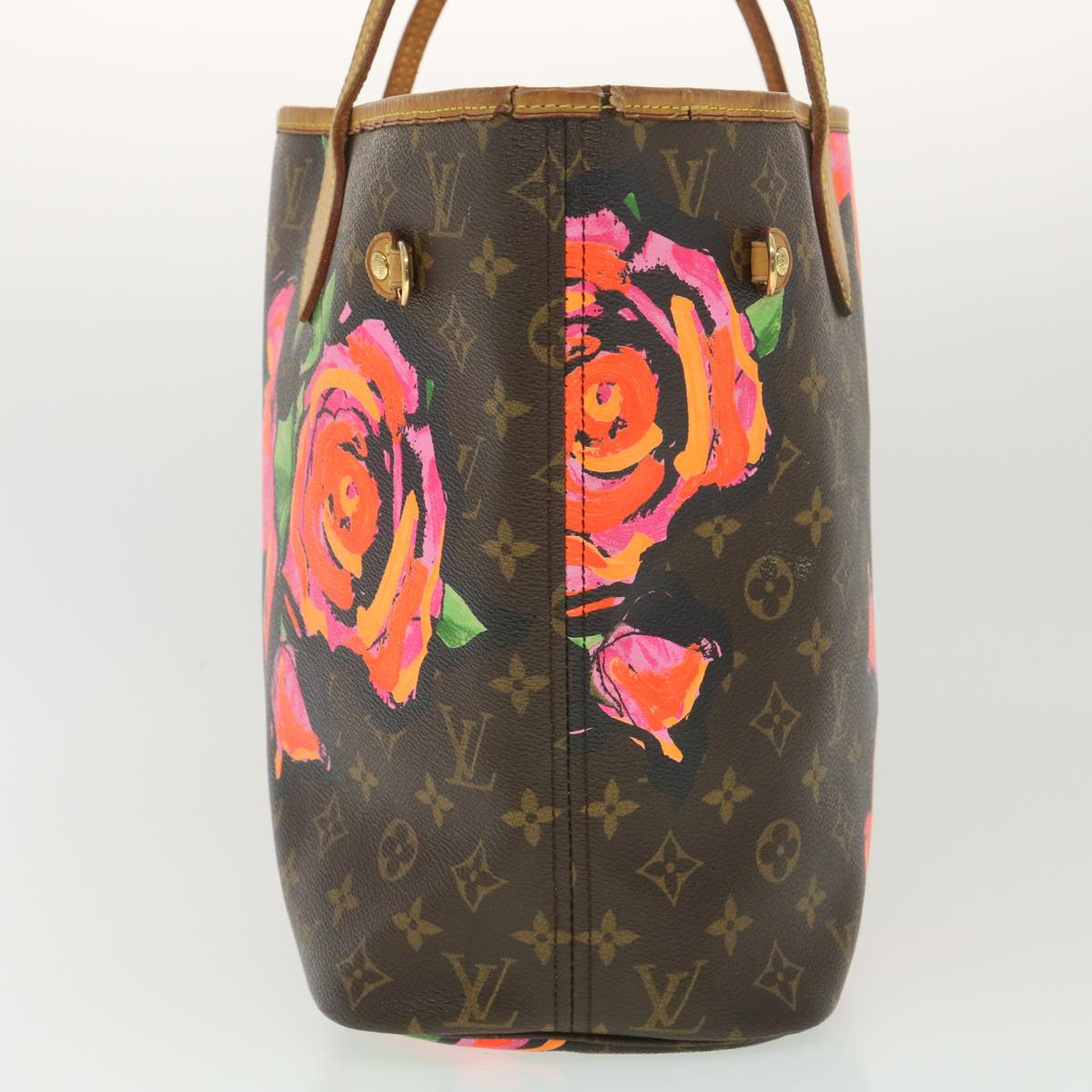 LOUIS VUITTON Monogram Rose Neverfull MM Tote Bag M48613 LV am4043