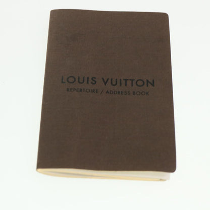LOUIS VUITTON Multicolor Carnet de Val Mini Agenda Black M92652 LV am4066