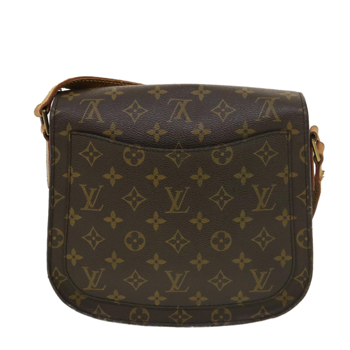 LOUIS VUITTON Monogram Saint Cloud GM Shoulder Bag M51242 LV am4076