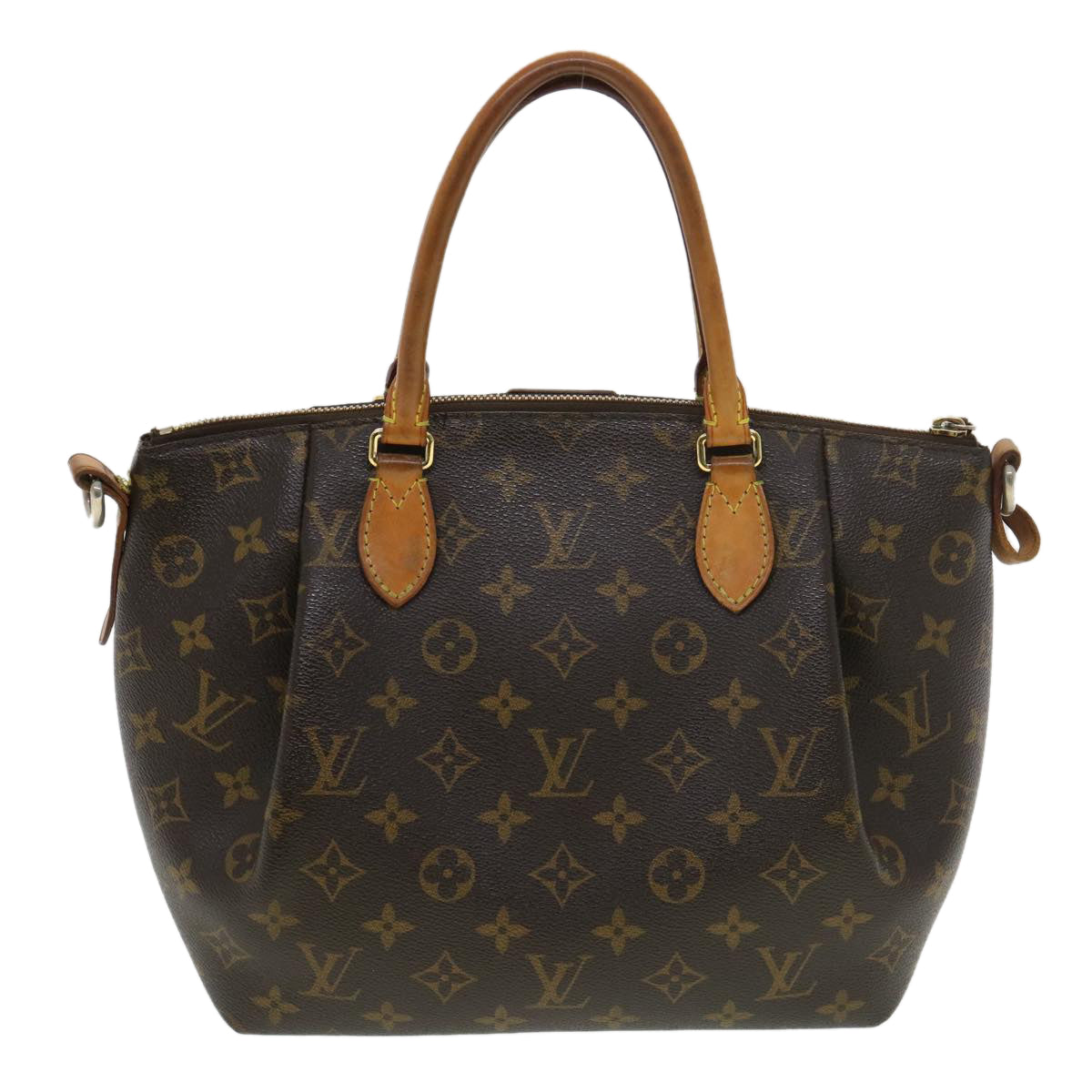 LOUIS VUITTON Monogram Turenne PM Hand Bag 2way LV am4108