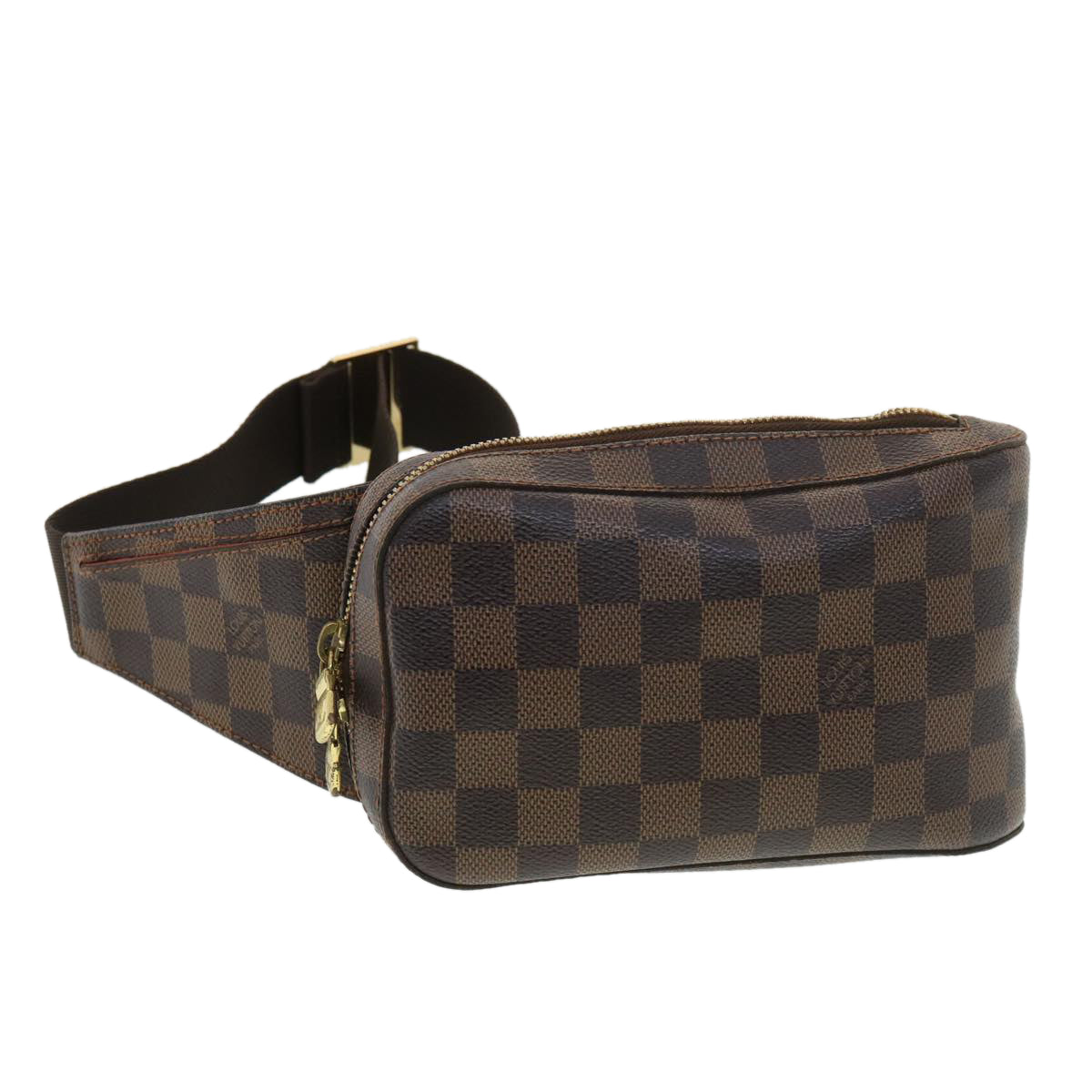 LOUIS VUITTON Damier Ebene Geronimos Shoulder Bag N51994 LV am4138