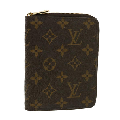 LOUIS VUITTON Monogram Couverture Passport Zip M66501 LV am4147A