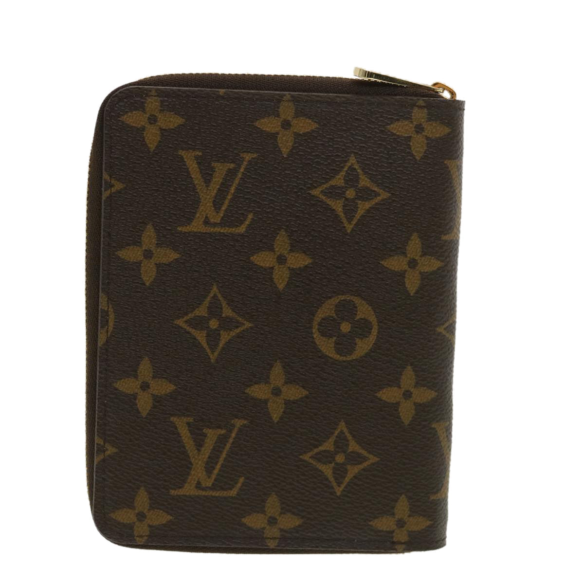 LOUIS VUITTON Monogram Couverture Passport Zip M66501 LV am4147A