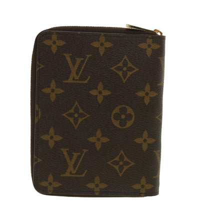 LOUIS VUITTON Monogram Couverture Passport Zip M66501 LV am4147A