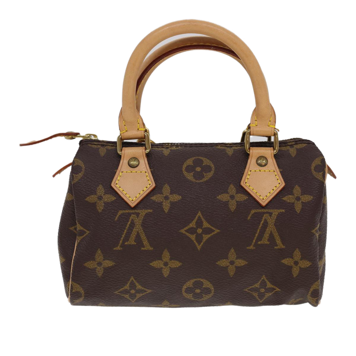 LOUIS VUITTON Monogram Mini Speedy Hand Bag M41534 LV am4166