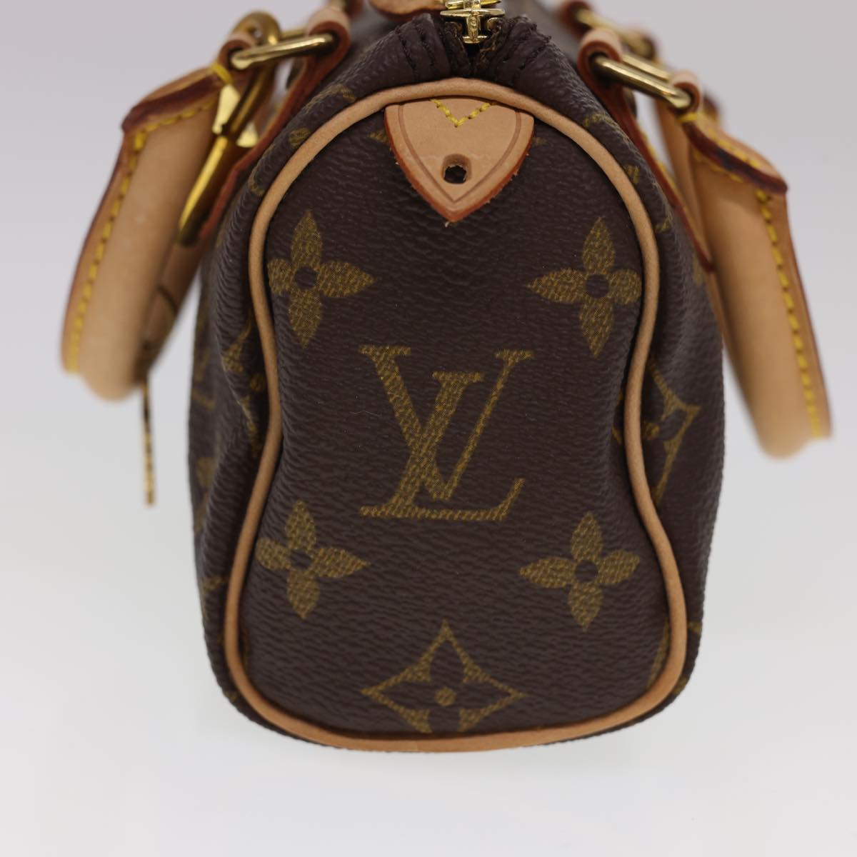 LOUIS VUITTON Monogram Mini Speedy Hand Bag M41534 LV am4166