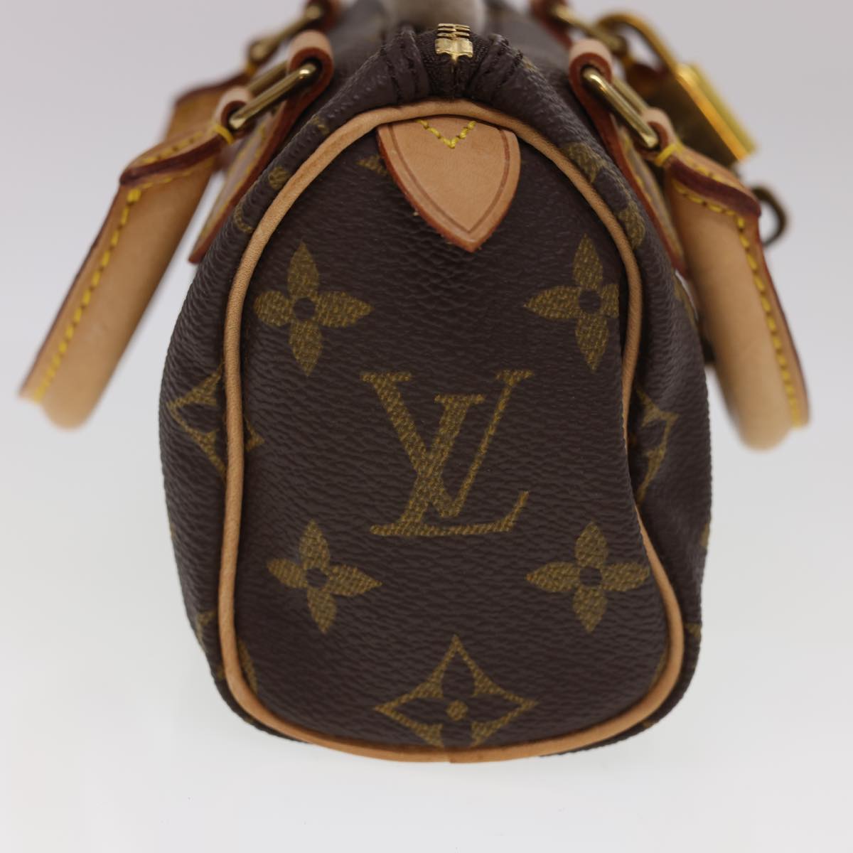 LOUIS VUITTON Monogram Mini Speedy Hand Bag M41534 LV am4166