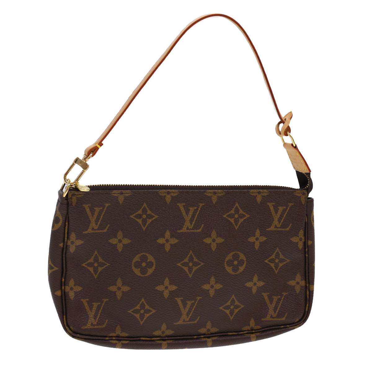 LOUIS VUITTON Monogram Pochette Accessoires Pouch M51980 LV am4167