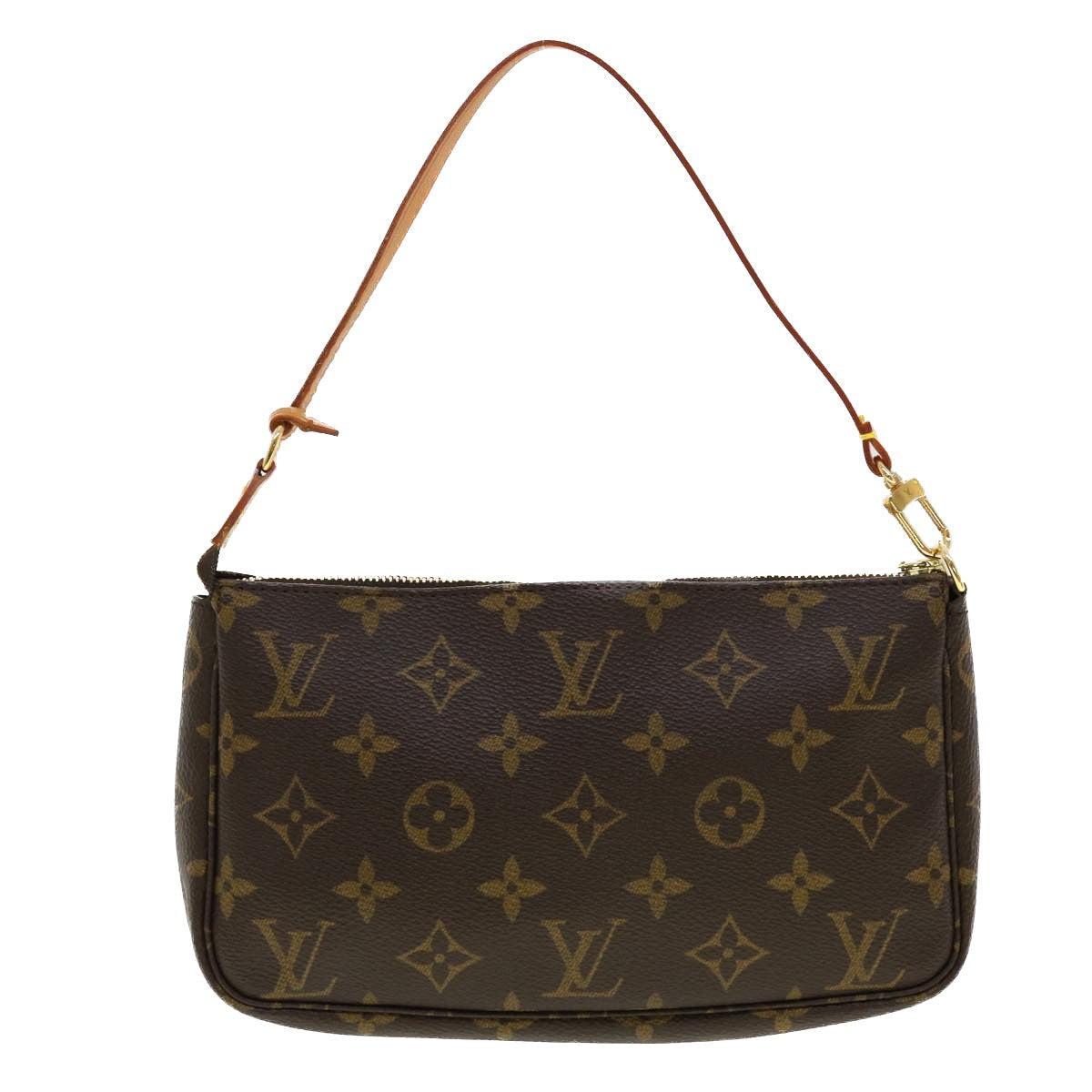 LOUIS VUITTON Monogram Pochette Accessoires Pouch M51980 LV am4227