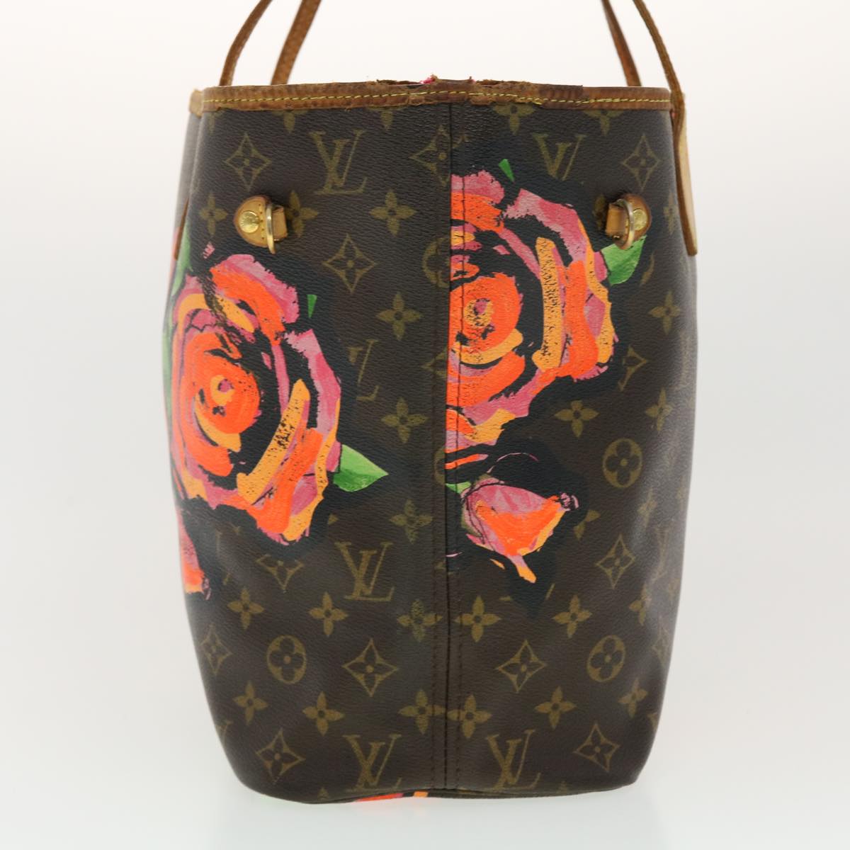LOUIS VUITTON Monogram Rose Neverfull MM Tote Bag M48613 LV am4243