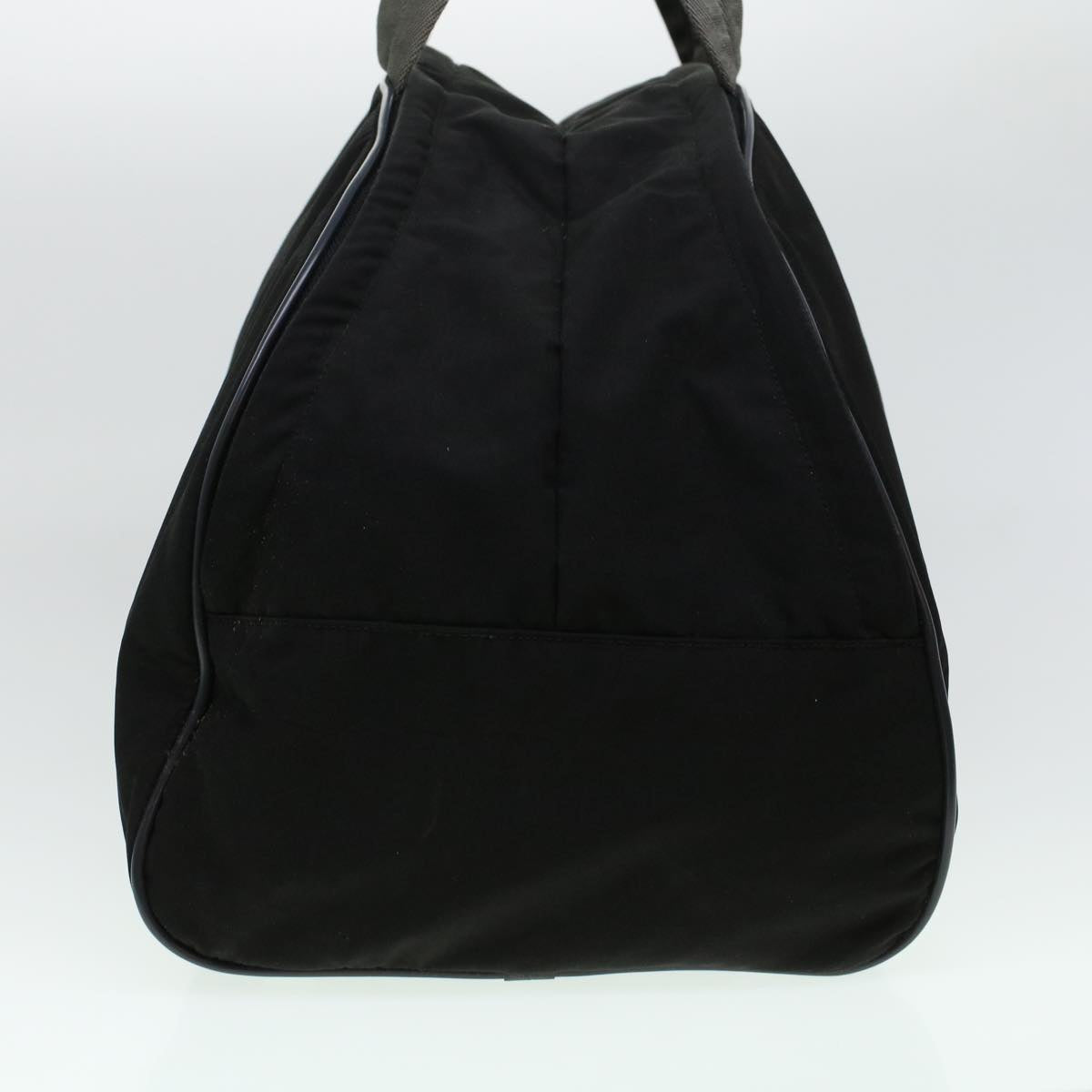 Prada Boston Bag Nylon Black  am4338