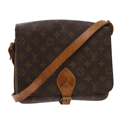 LOUIS VUITTON Monogram Cartouchiere GM Shoulder Bag M51252 LV  am4526
