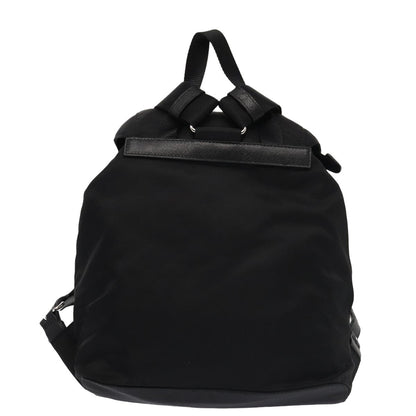 PRADA Backpack Nylon Black Auth am6424A