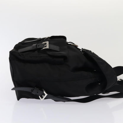 PRADA Backpack Nylon Black Auth am6424A