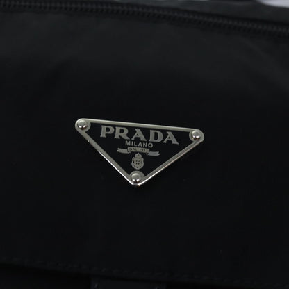 PRADA Shoulder Bag Nylon Black Auth am6471