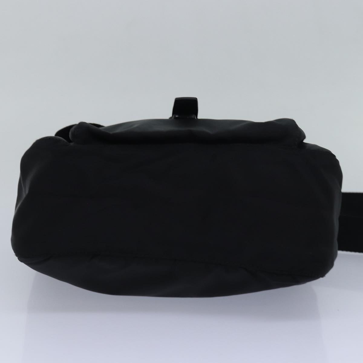 PRADA Shoulder Bag Nylon Black Auth am6471