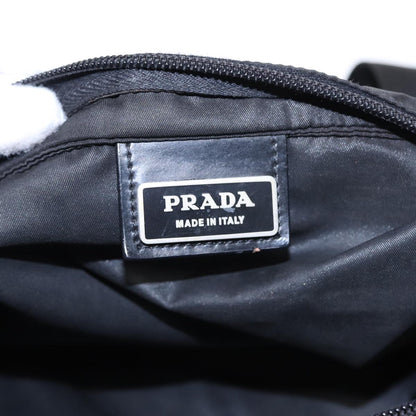 PRADA Shoulder Bag Nylon Black Auth am6538