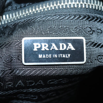 PRADA Shoulder Bag Nylon Black Auth am6640