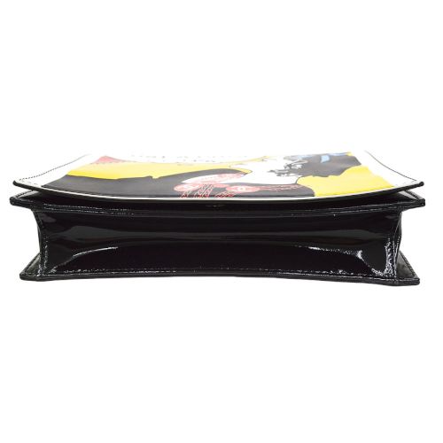CHANEL 2001 Patent Leather Clutch 02755