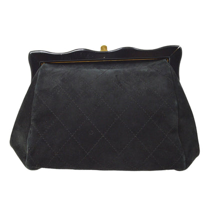 CHANEL 1998 Clutch Suede ao32622