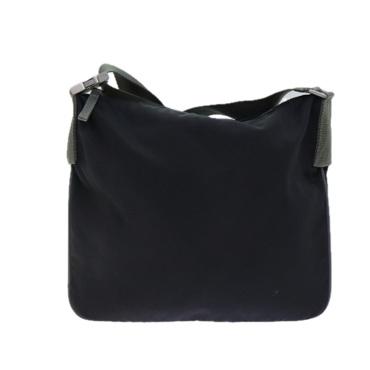 PRADA Shoulder Bag Nylon Black Auth ar12031