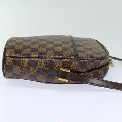 LOUIS VUITTON Damier Ebene Ipanema PM Shoulder Bag N51294 LV Auth ar12093