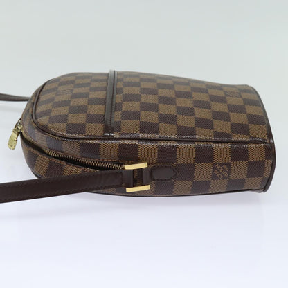 LOUIS VUITTON Damier Ebene Ipanema PM Shoulder Bag N51294 LV Auth ar12093