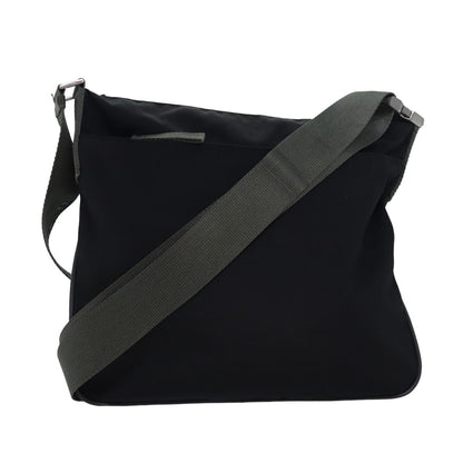 PRADA Shoulder Bag Nylon Black Auth ar12142