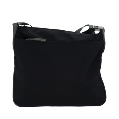 PRADA Shoulder Bag Nylon Black Auth ar12142