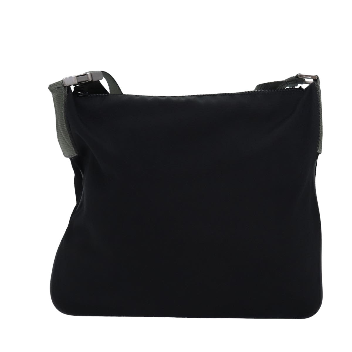 PRADA Shoulder Bag Nylon Black Auth ar12142