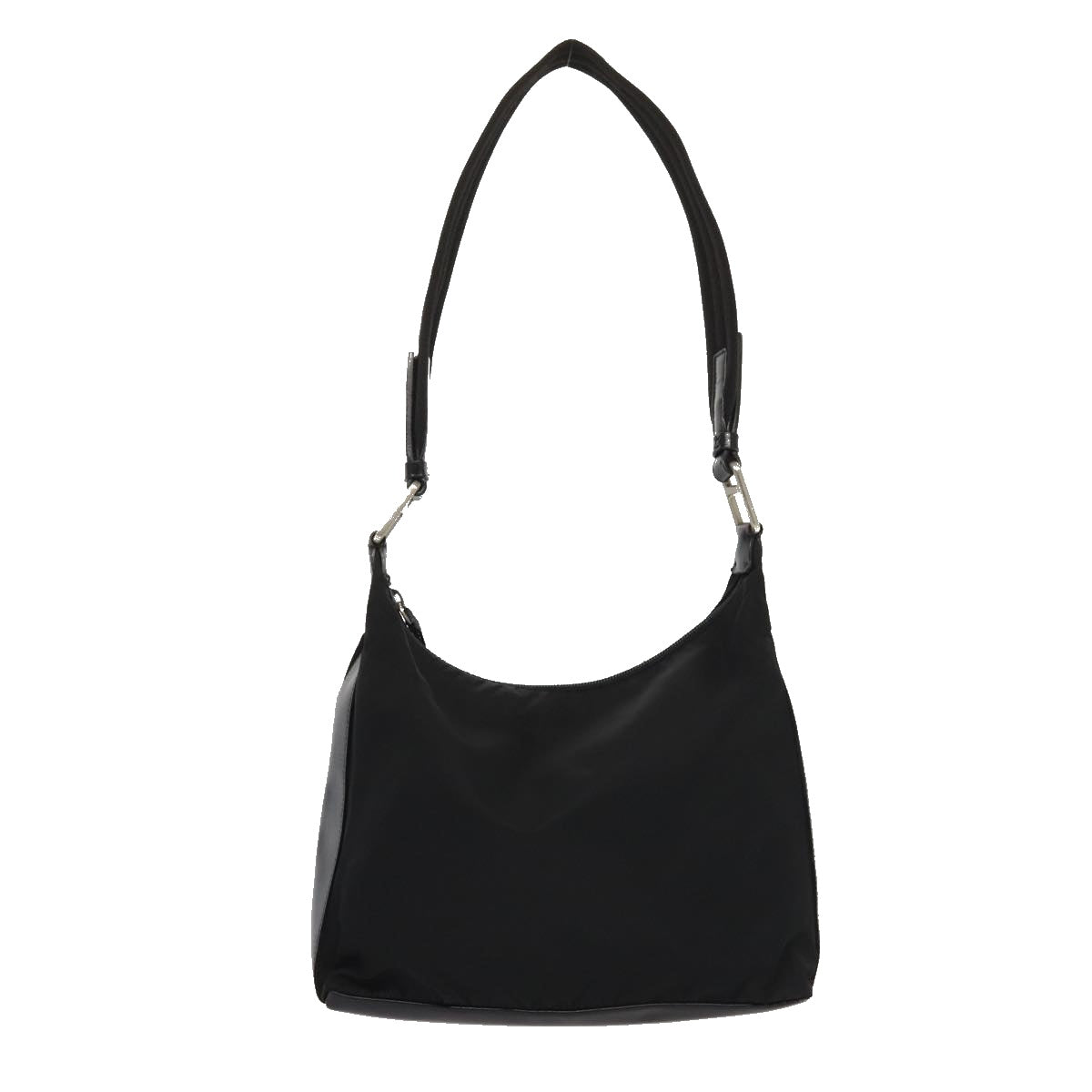 PRADA Shoulder Bag Nylon Black Auth ar12214