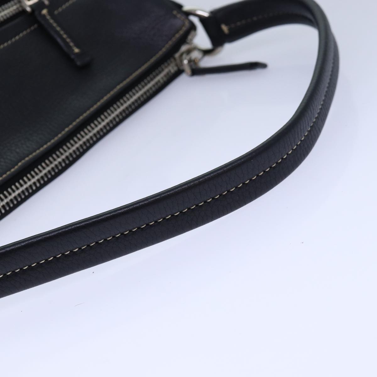 PRADA Shoulder Bag Nylon Black Auth ar12277