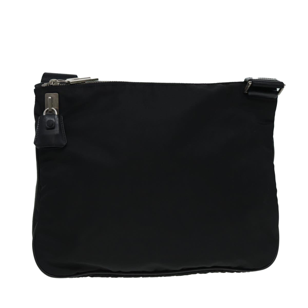 PRADA Shoulder Bag Nylon Black Auth ar12303